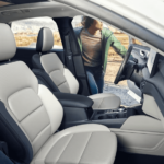 The interior of a Ford Escape lease