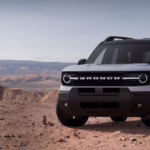 2026 Ford Bronco Sport Outer Banks on a plateau.