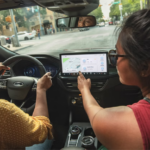 Student car lease drivers inside a 2026 Ford Escape